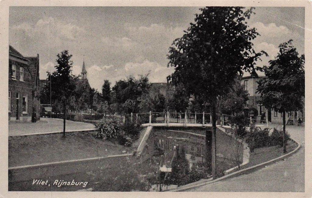 703-445-009 Vliet Rijnsburg, Verzenden, Voor 1920, Zuid-Holland