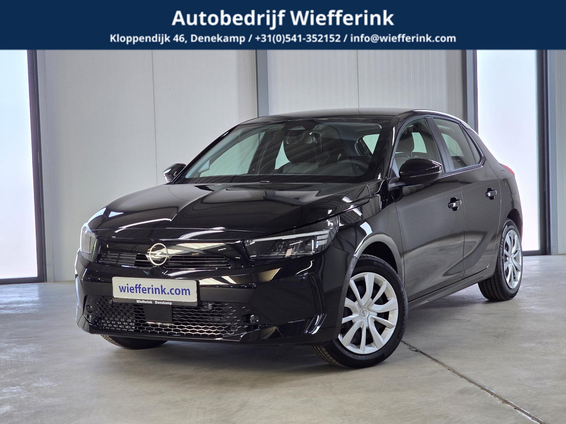 Opel Corsa Electric Edition 50 kWh | Comfort pack | Warmtepo, Auto's, 12 maanden, Gebruikt, Zwart, 355 km
