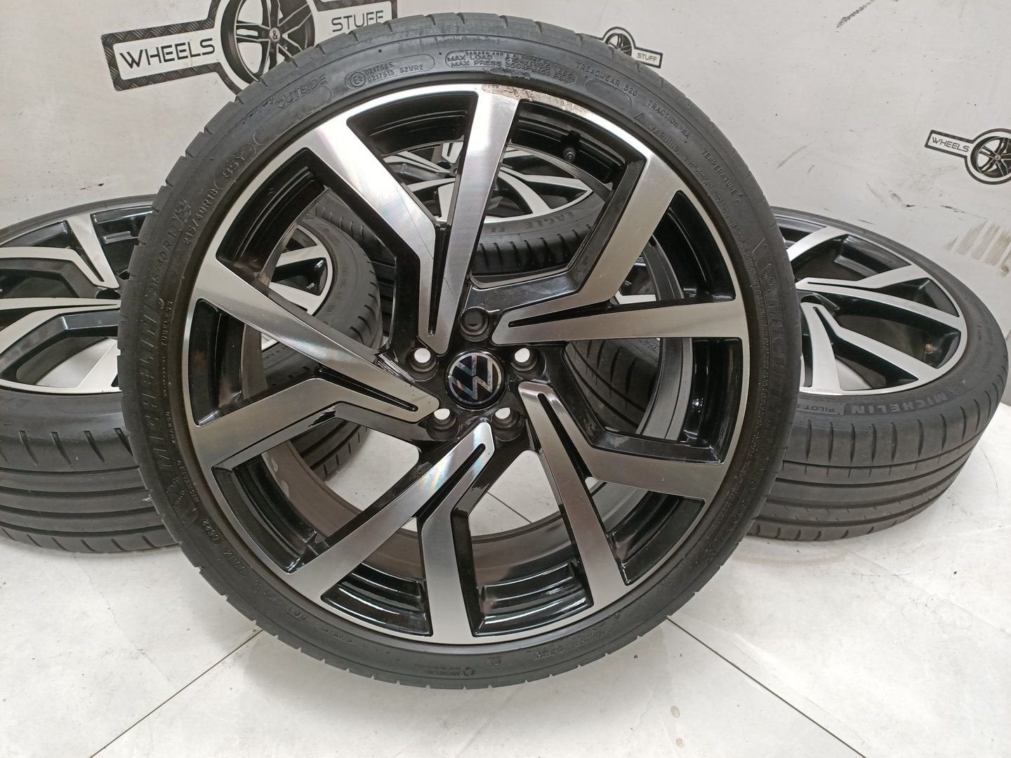 VW Polo Brescia lichtmetaal velgen 16 inch 5x1100 6854, Gebruikt, -, -, Banden en Velgen