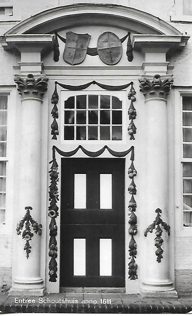 Texel- -Entree Schoutshuis anno 1611., Verzenden, 1960 tot 1980, Ongelopen, Waddeneilanden