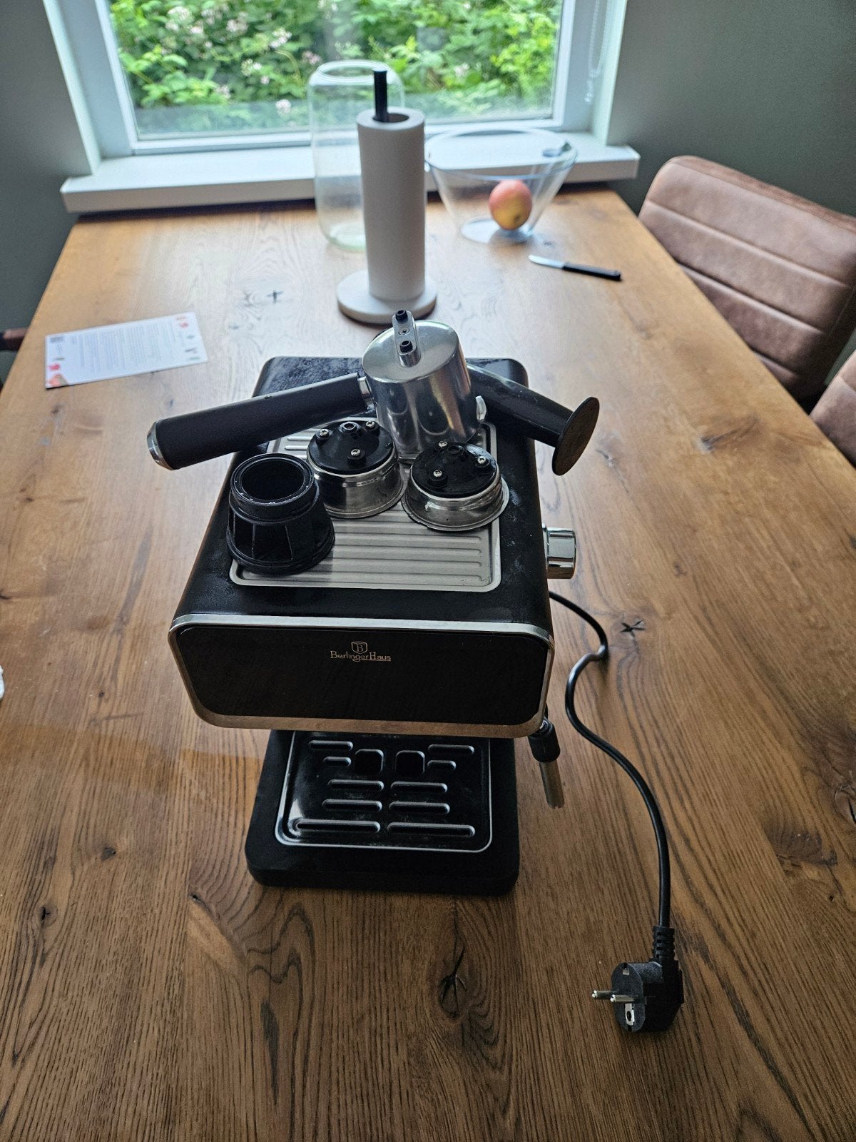 Koffiezetapparaat  berlingerhaus 2in1, Gebruikt, Espresso apparaat, Gemalen koffie, Ophalen of Verzenden