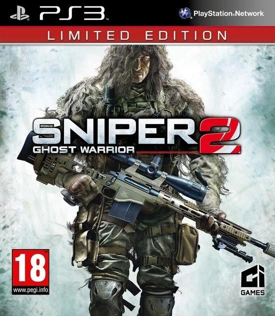 Sniper Ghost Warrior 2 Limited Edition PS3, Online, Gebruikt, Vanaf 18 jaar, Shooter