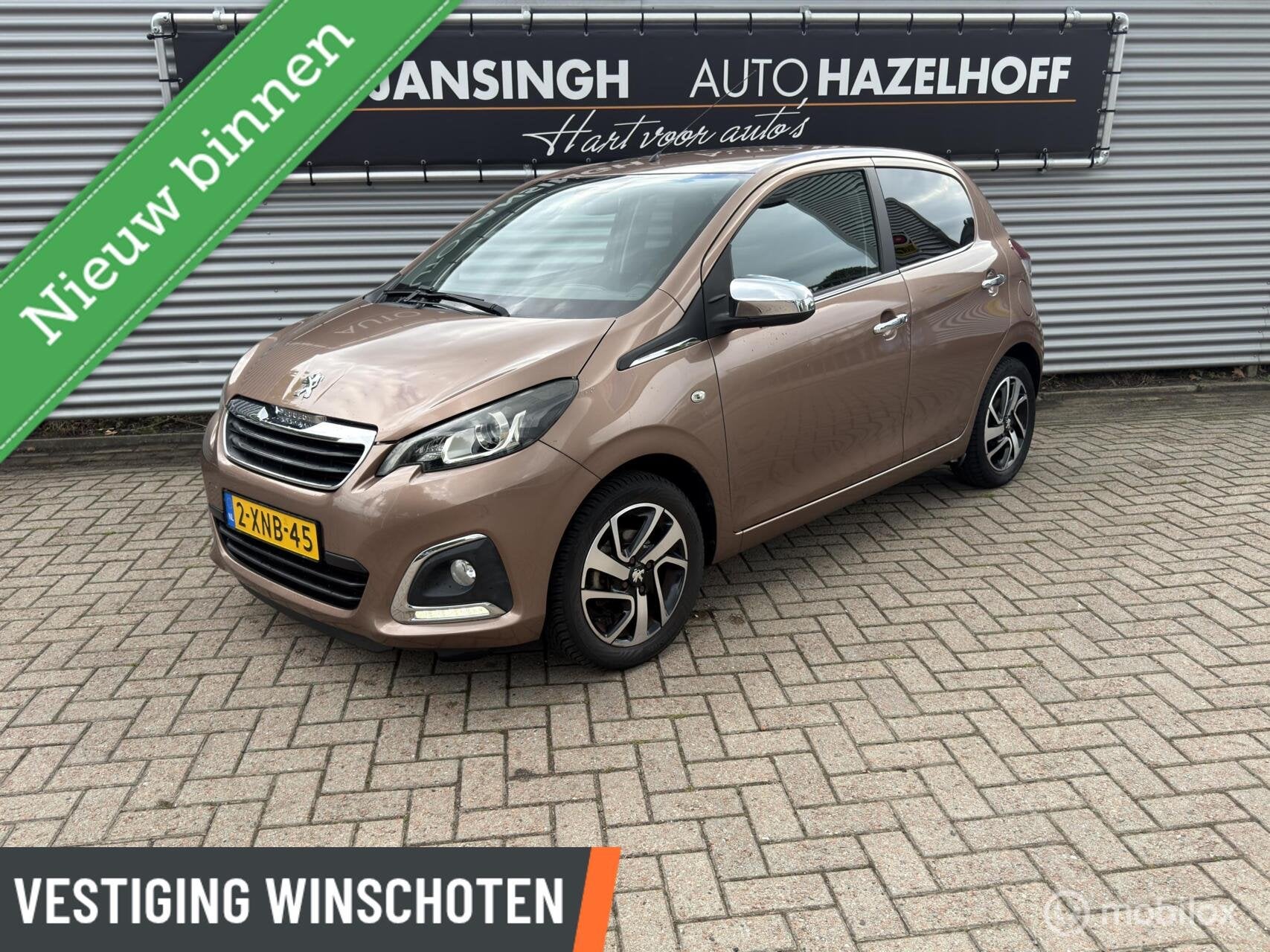 Peugeot 108 1.0 e-VTi Première | Clima | Camera | Bluetooth, Voorwielaandrijving, Euro 5, Stof, Gebruikt
