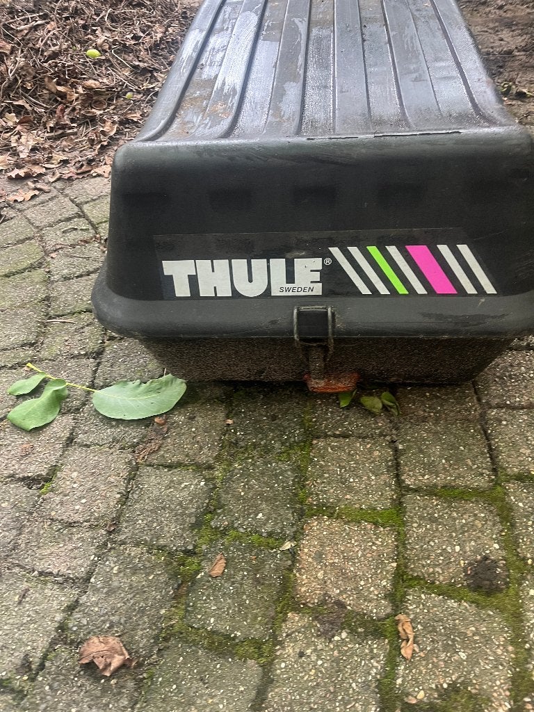 Dakkoffer Thule, Ophalen, Gebruikt