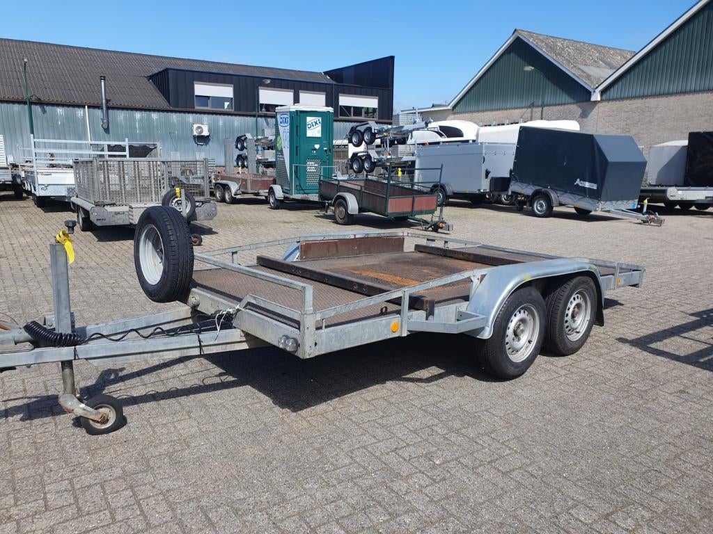 Huif aanhanger 3x130 x150 1600KG  nu 850 ex, Ophalen of Verzenden