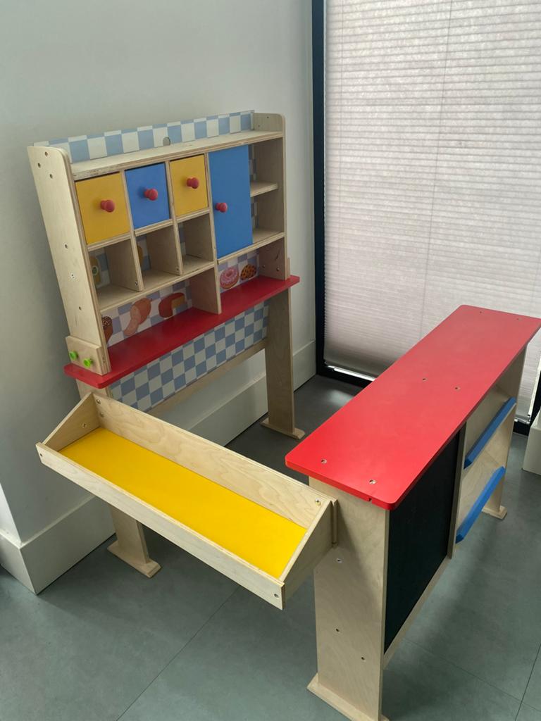 Speelgoed kinderwinkeltje (hout), Verzamelen, Ophalen, Zo goed als nieuw