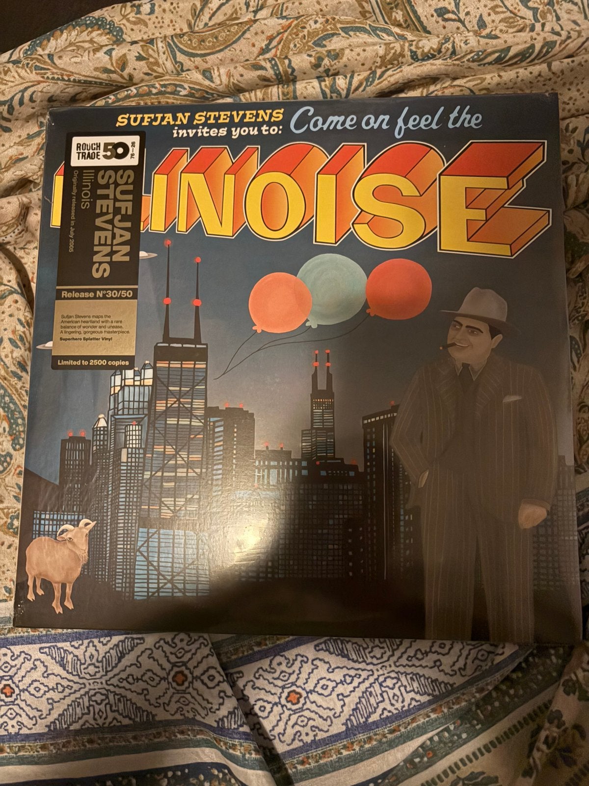 Sufjan Stevens - Illinois Splatter Vinyl Rough Trade 50th, Cd's en Dvd's, Vinyl | Pop, Ophalen of Verzenden, Nieuw in verpakking