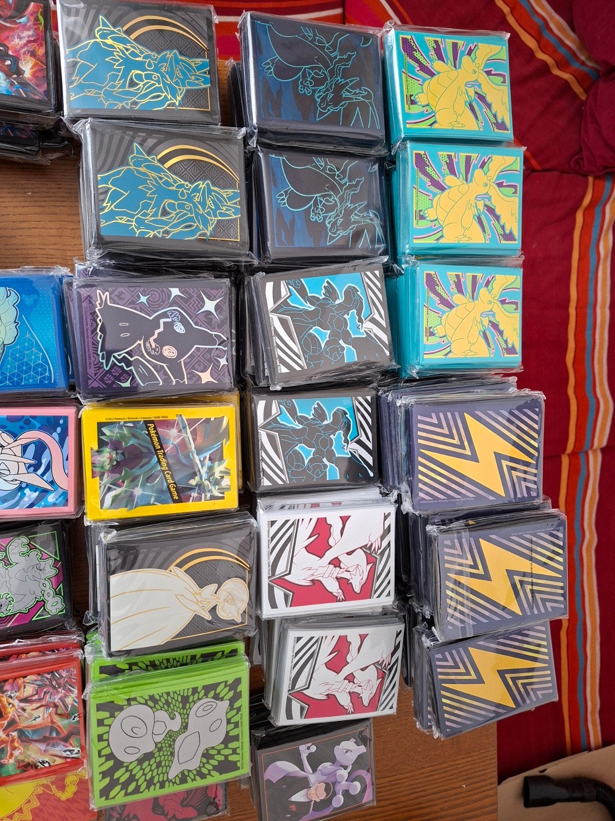 Grote partij Pokémon Sleeves / Card Sleeves (Sealed - 65 st, Ophalen of Verzenden, Nieuw