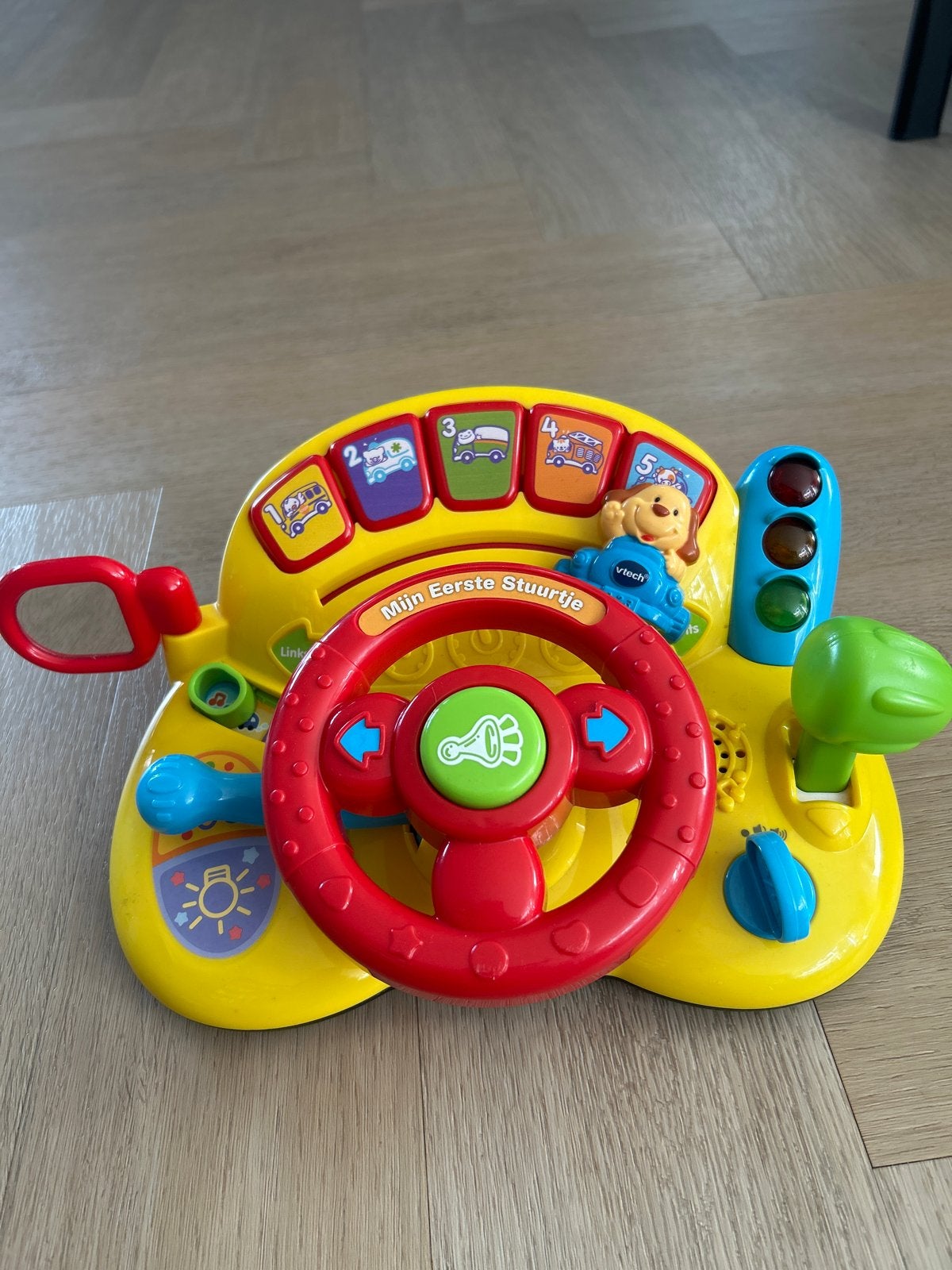 VTech Mijn Eerste Stuurtje - Interactief Speelgoed, Kinderen en Baby's, Ophalen of Verzenden, Gebruikt, Auto, Met licht