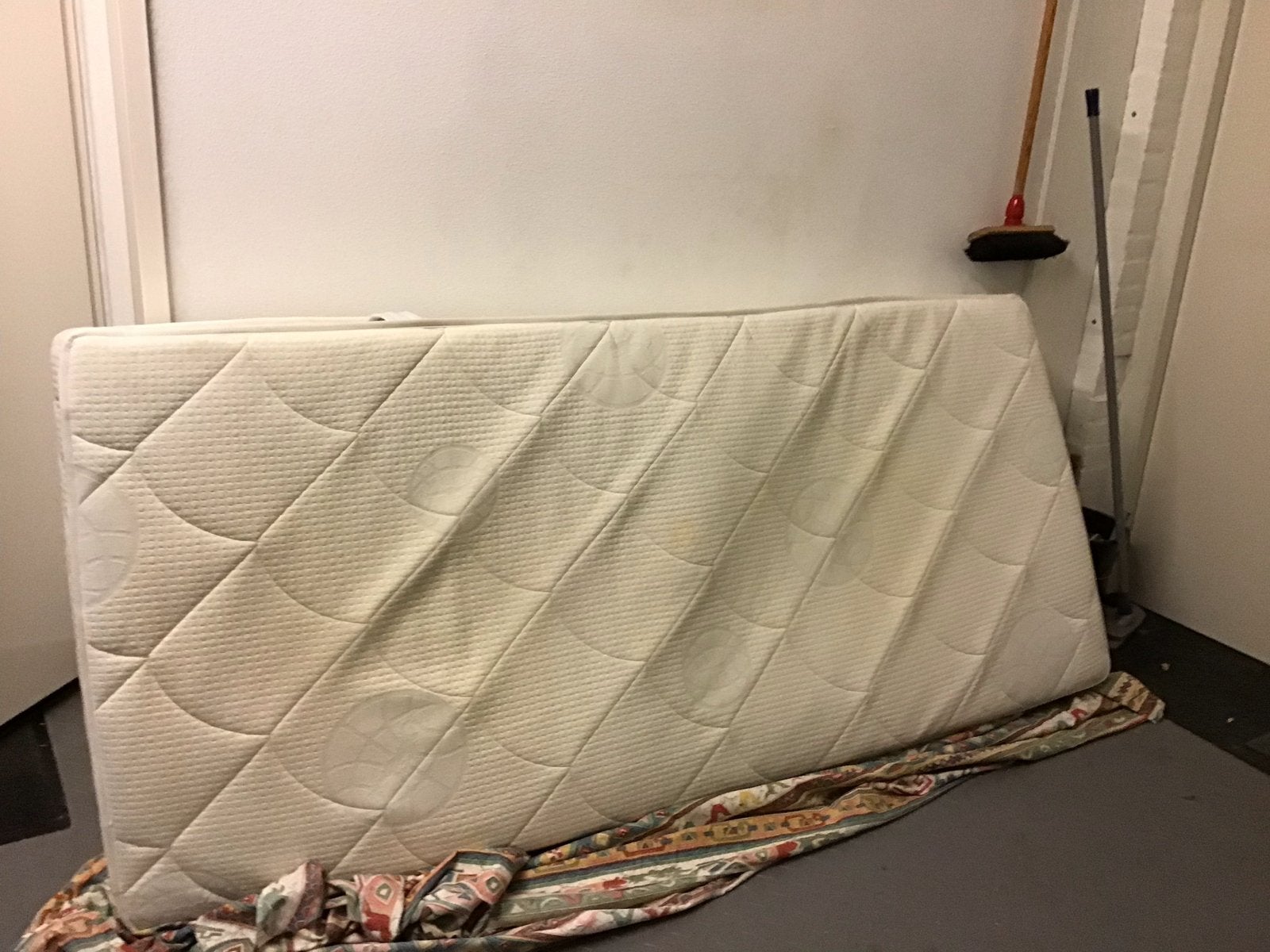 SANA LATEX Tencel matras 90x200 medium hardheid (2 stuks), Ophalen, Gebruikt, 90 cm, Eenpersoons