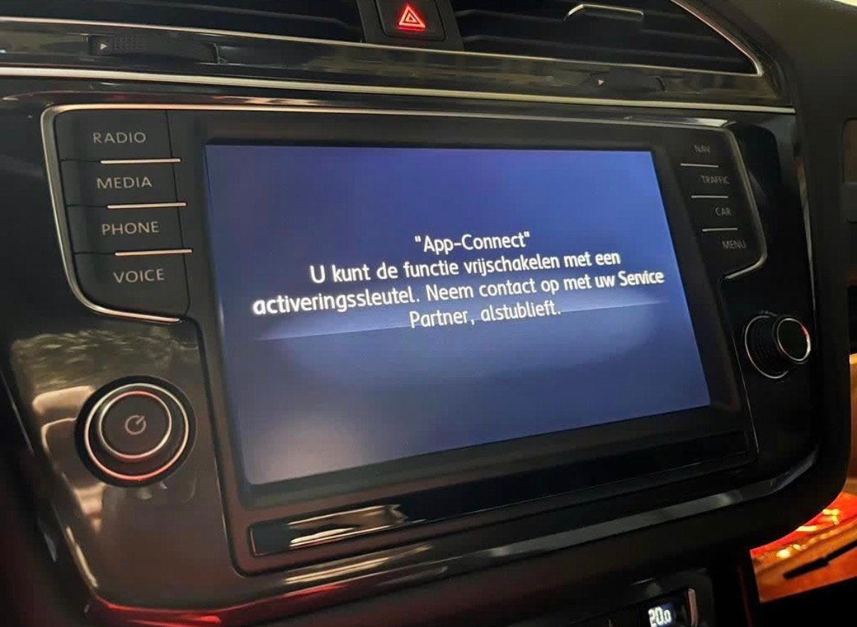 Apple CarPlay & Android Auto Activering voor Volkswagen, Auto diversen, Autoradio's, Aycar, Nieuw, Ophalen of Verzenden, Aycar
