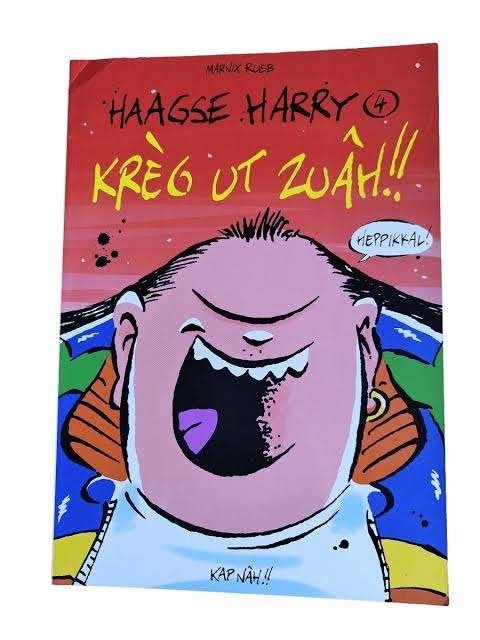 Marnix Rueb: Haagse Harry 4. Krèg ut zuâh!!, Eén stripboek, Ophalen of Verzenden, Zo goed als nieuw, Marnix Rueb