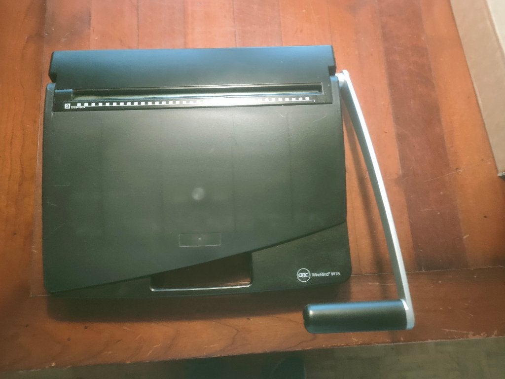 GBC Wireband W15 Inbindapparaat., Ophalen, Nieuw