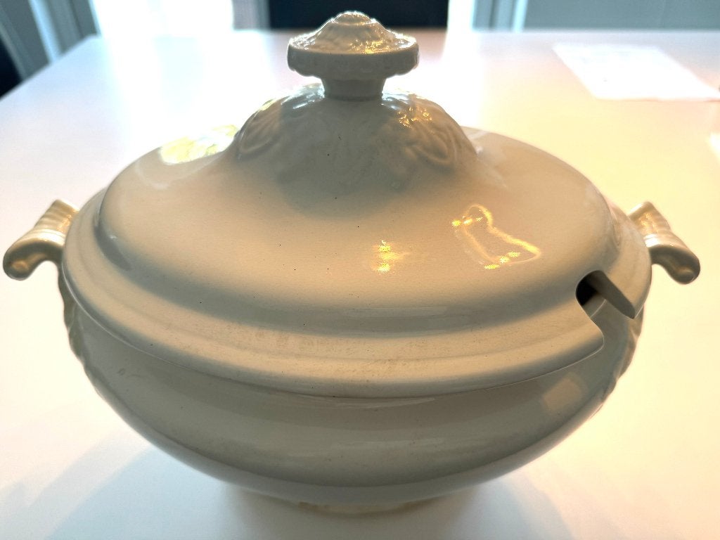 Vintage soepterrine Société Céramique Maastricht, Antiek en Kunst, Antiek | Servies los, Ophalen