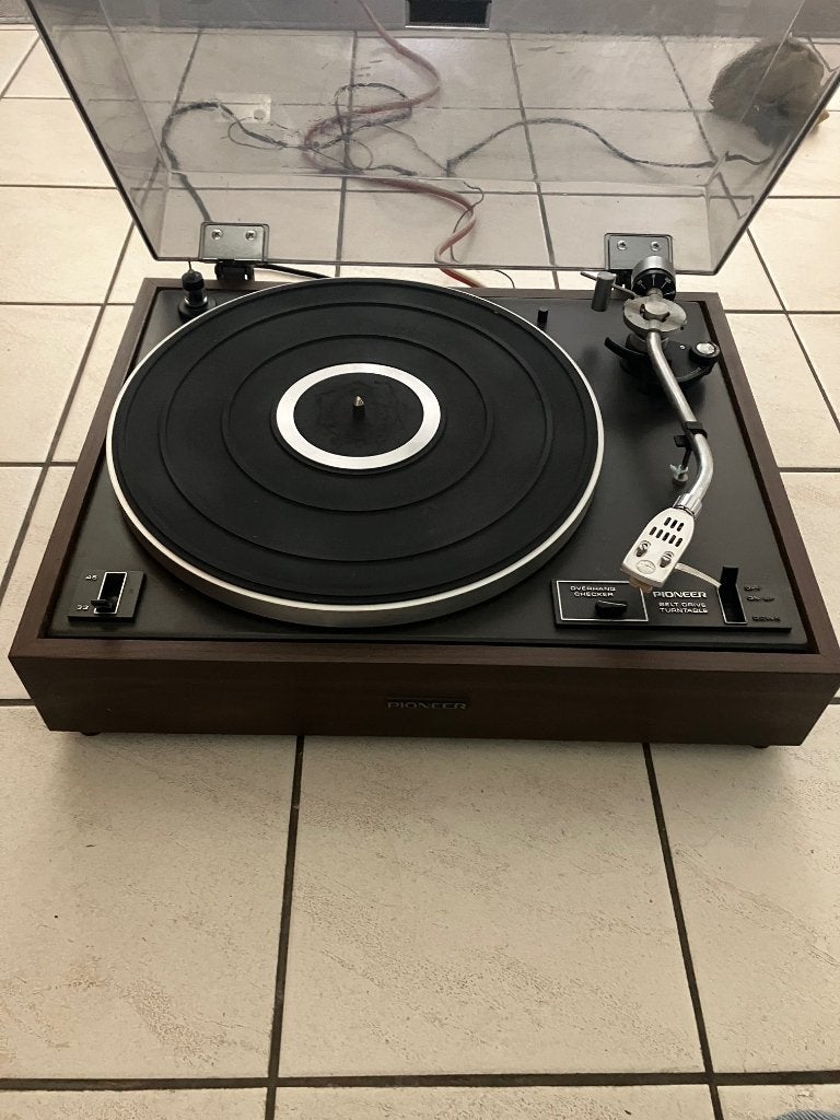Pioneer platenspeler PL12, Audio, Tv en Foto, Platenspelers, Ophalen of Verzenden, Gebruikt, Platenspeler, Pioneer