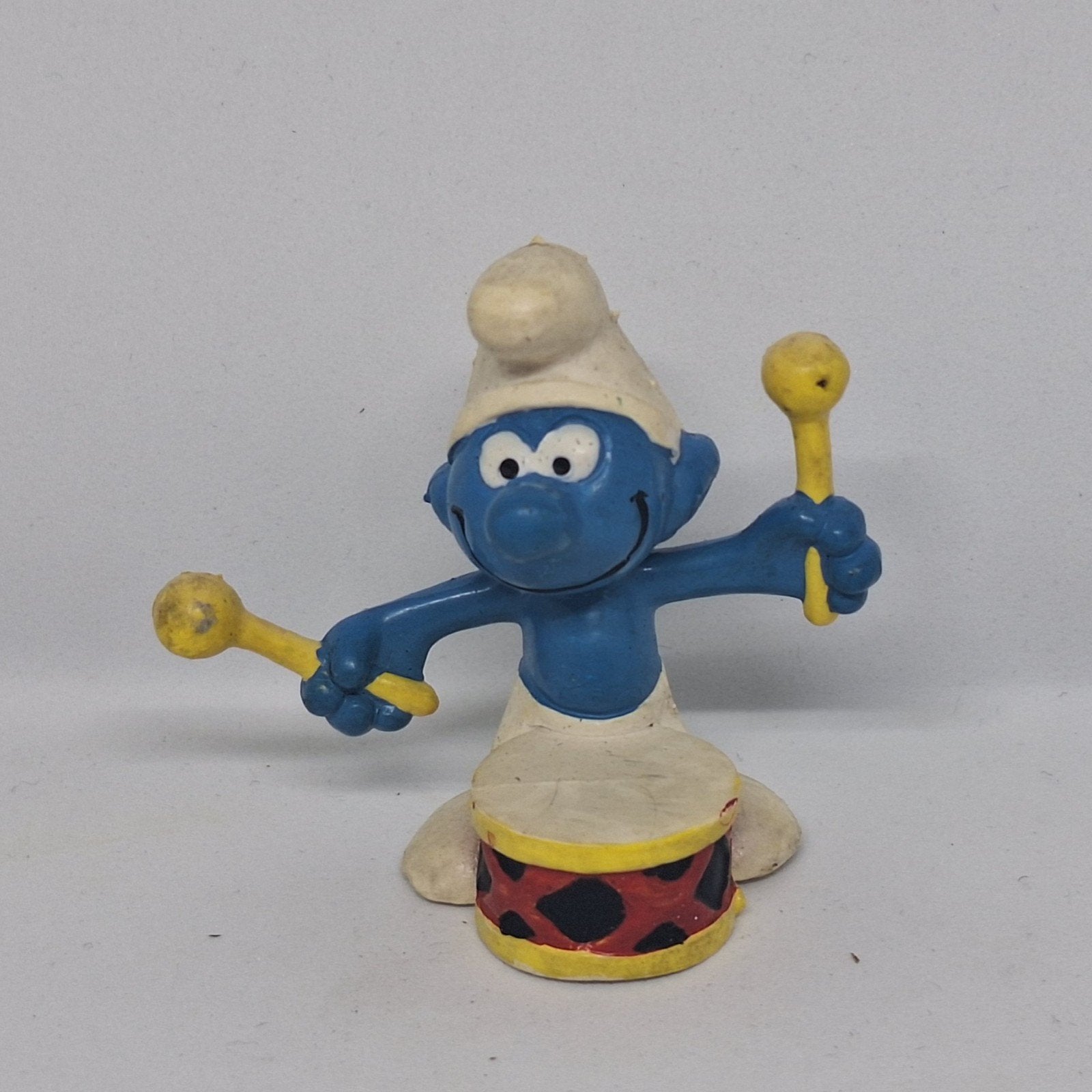 Trommel Smurf 20009, Verzamelen, Ophalen of Verzenden, Gebruikt, Overige Smurfen, Poppetje, Figuurtje of Knuffel