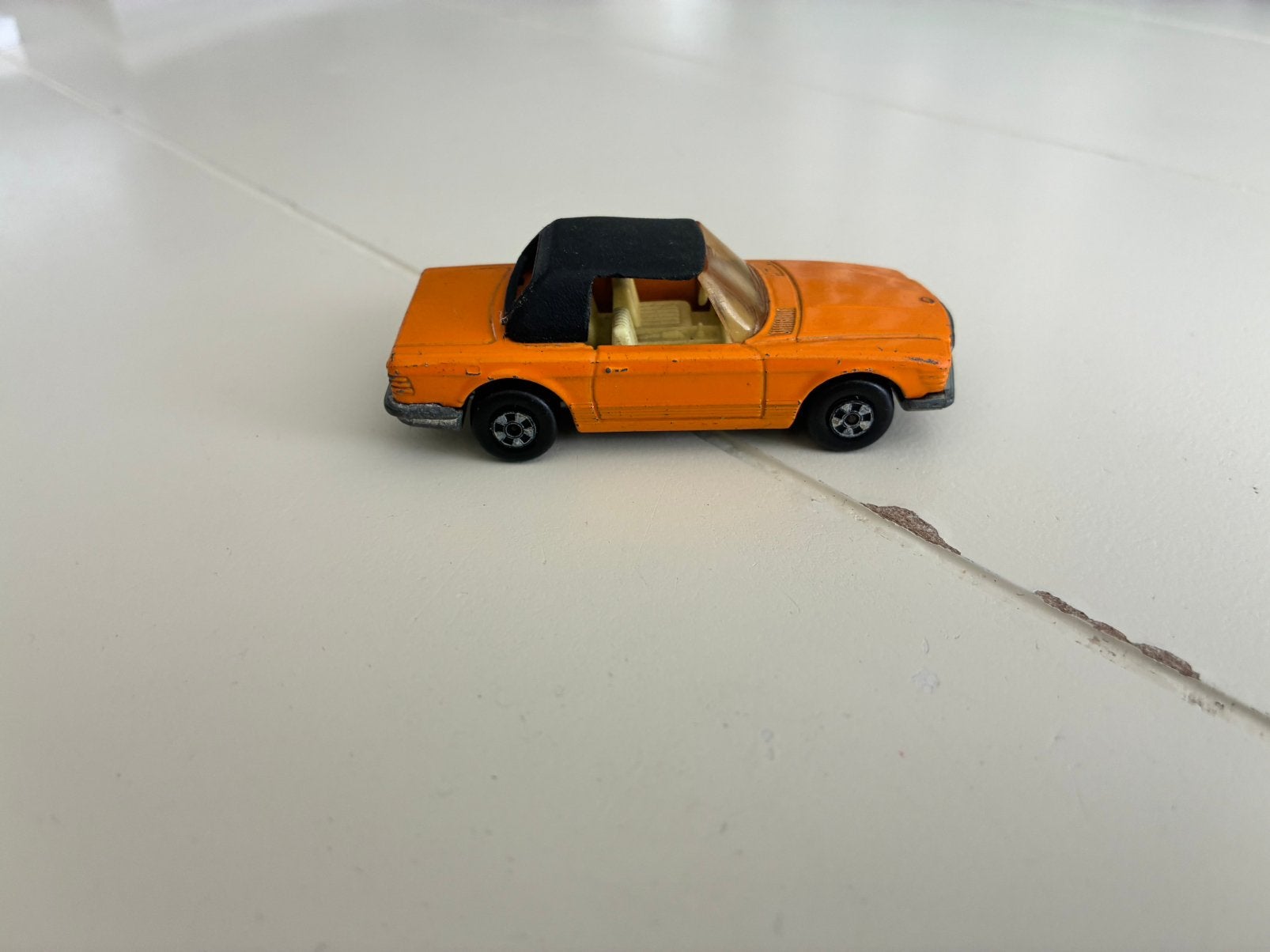 Matchbox Superfast Mercedes 350SL, Ophalen of Verzenden, Zo goed als nieuw, Auto