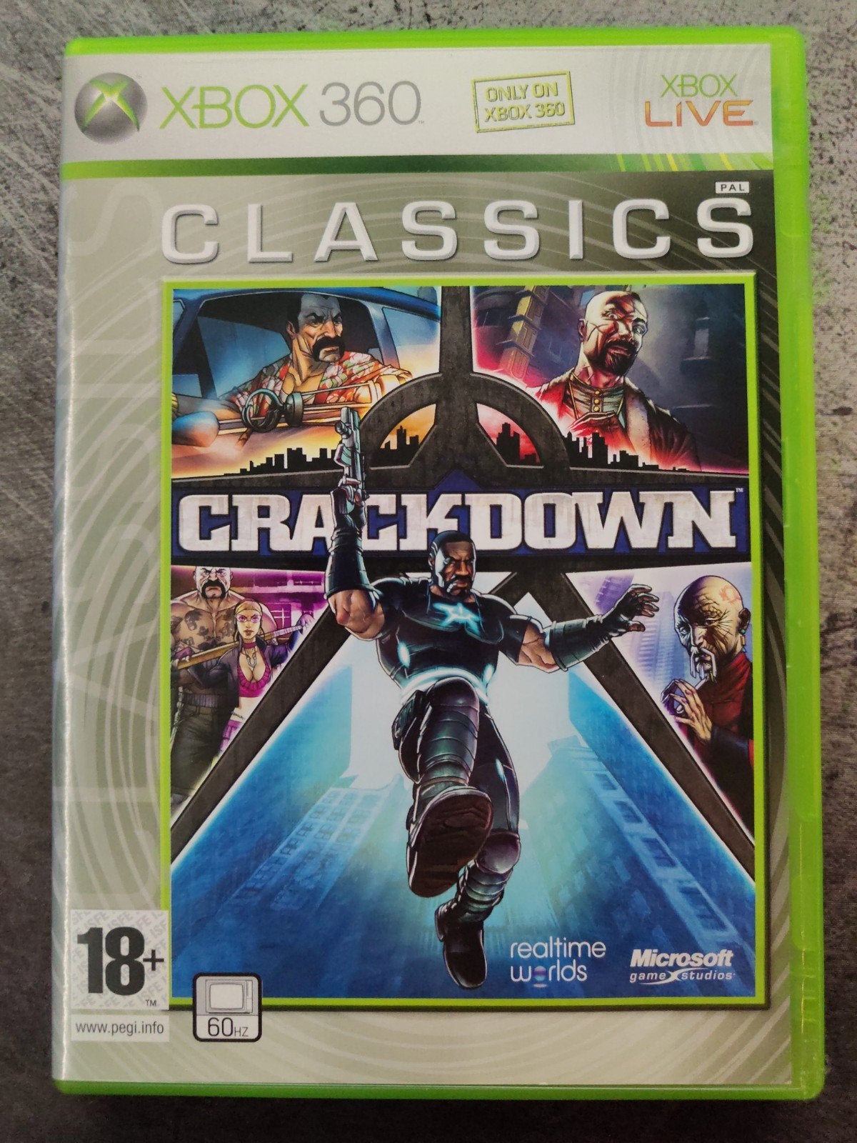 Crackdown - Classics - Xbox 360 - CIB, Avontuur en Actie, Online, Gebruikt, 2 spelers