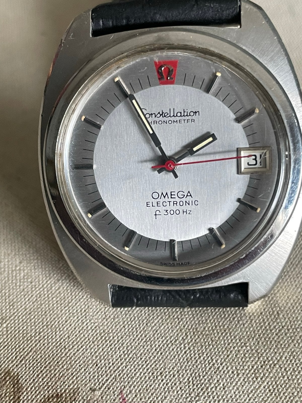 Omega Constellation stemvork uurwerk, kaliber 1250, Staal, Polshorloge, Ophalen of Verzenden, Omega