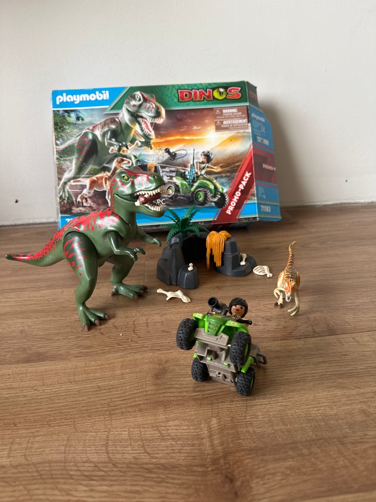 Playmobil Dinos Promo-Pack 71183 (geweer ontbreekt), Ophalen of Verzenden, Gebruikt