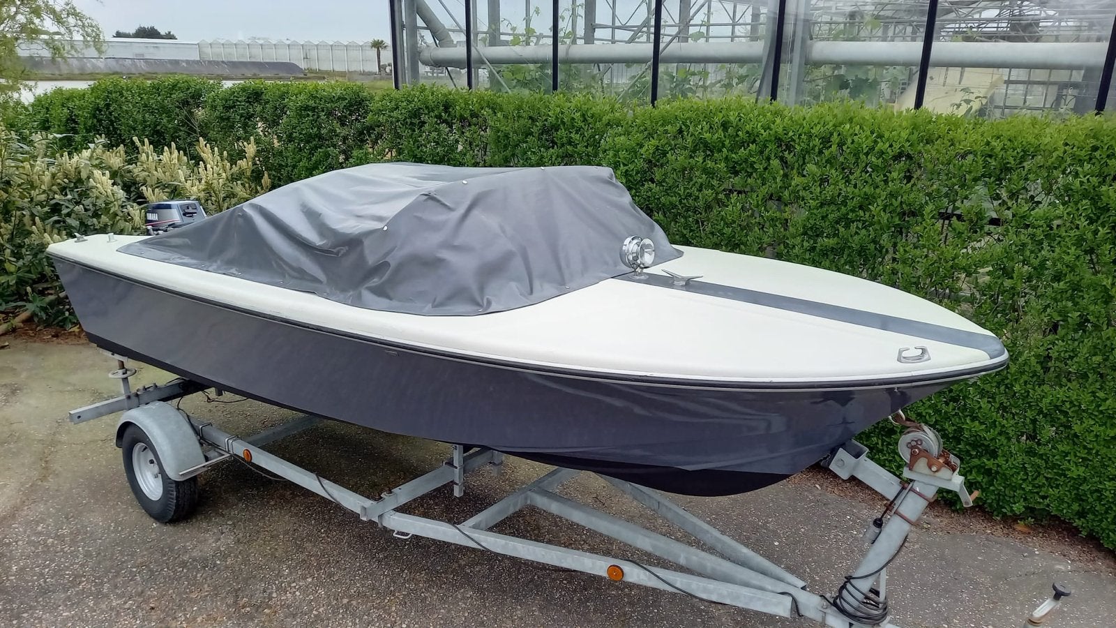 Vega 420 met kanteltrailer en 20pk Yamaha buitenboordmotor, Ophalen, Overige merken, Gebruikt, Minder dan 70 pk