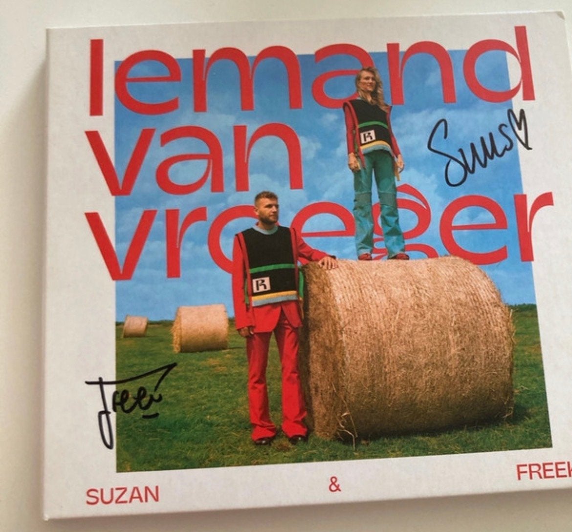 Suzan & Freek - Iemand van Vroeger CD (Gesigneerd), Cd's en Dvd's, Ophalen of Verzenden, Zo goed als nieuw, Pop, Gesigneerd