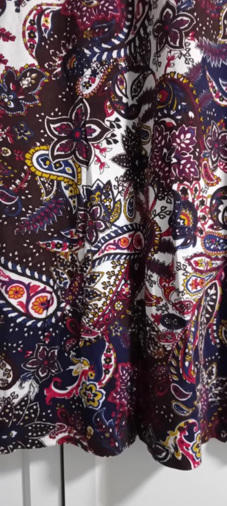 Jurk met Paisley print, maat M, Maat 38/40 (M), Brooker, Overige kleuren, Ophalen of Verzenden