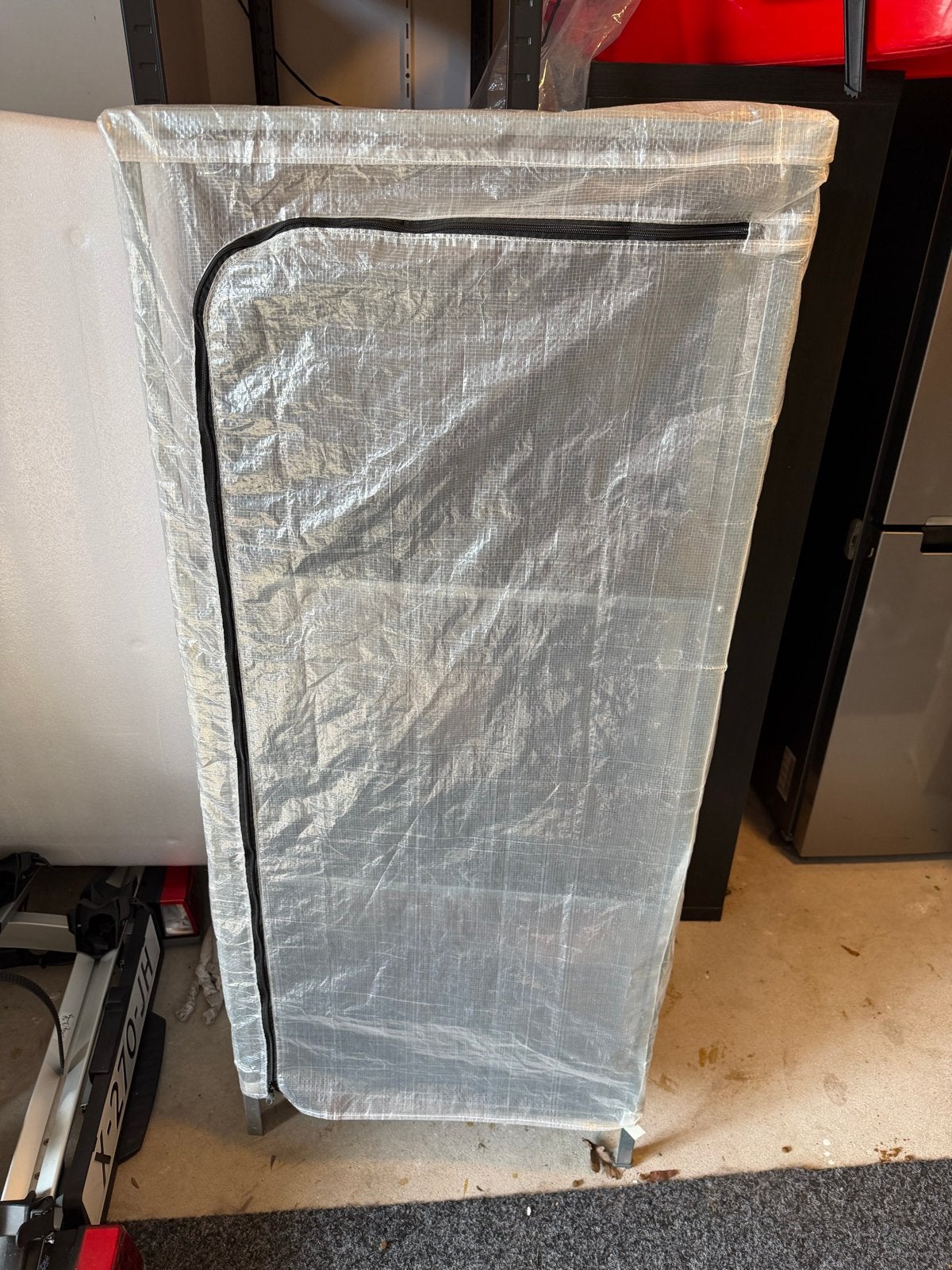 Kweektent 140 x 60 cm met planken, Ophalen, Zo goed als nieuw, Kweektent