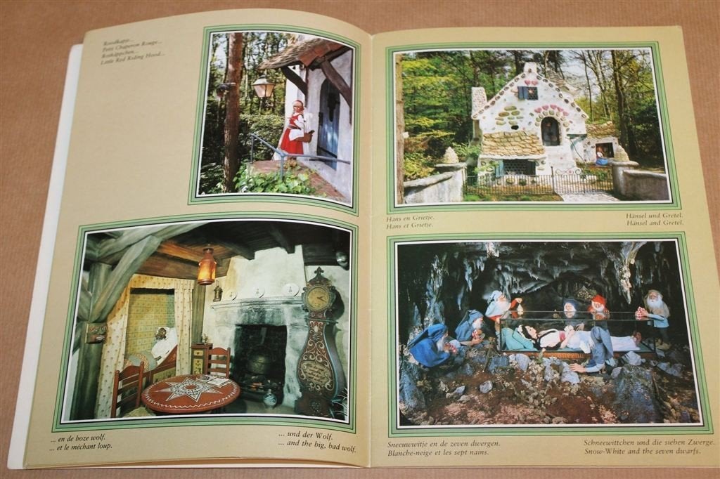 De Efteling — Vintage Fotoboekje 1982, Python & Sprookjesbos, Gebruikt, -, -, Ophalen of Verzenden