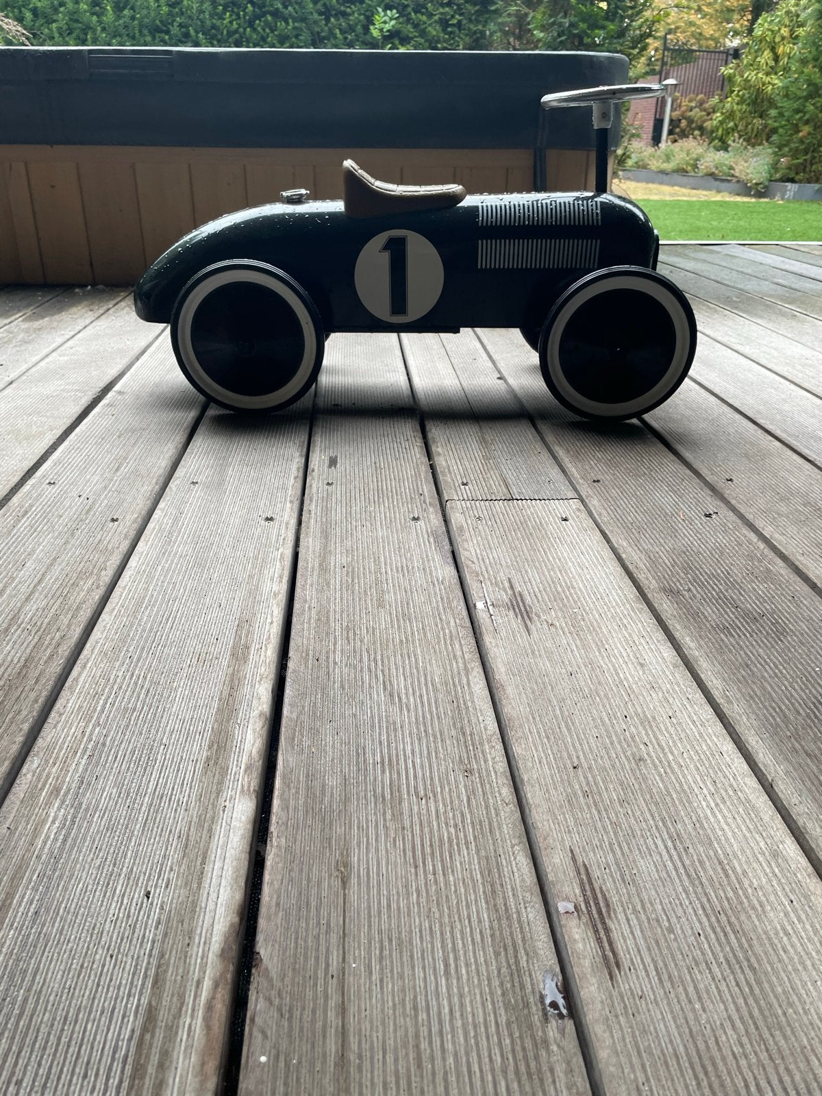 Baghera Classic Rider loopauto groen, Ophalen, Gebruikt