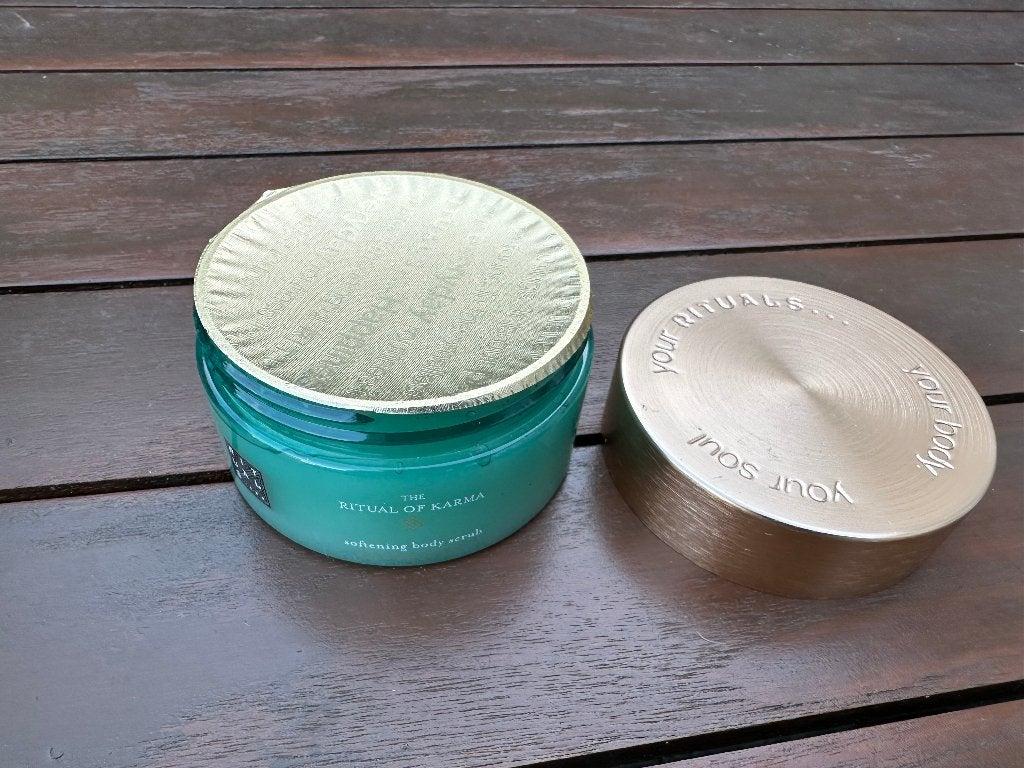 rituals Karma bodyscrub nieuw, Ophalen of Verzenden, Nieuw, Bad & Douche