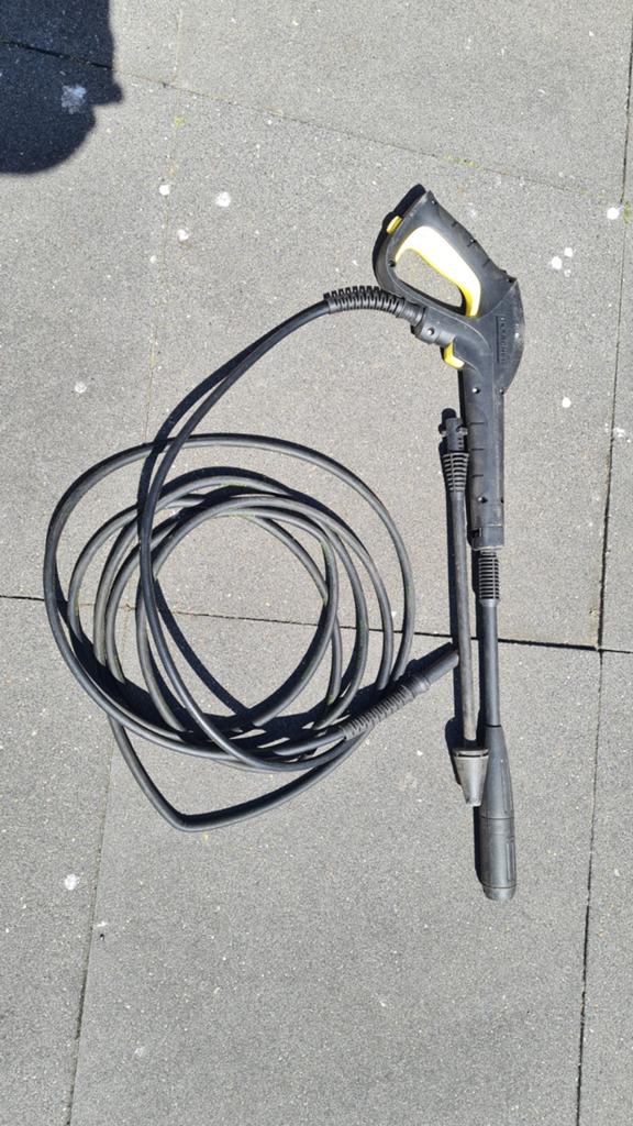 Kärcher hogedrukreiniger spuitpistool met slang, Tuin en Terras, Ophalen, Gebruikt, Kärcher