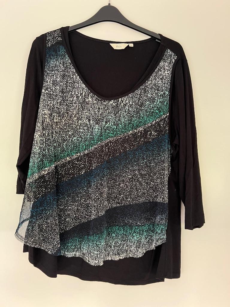 Dames top, Kleding | Dames, Ophalen, Zwart, Maat 46/48 (XL) of groter, Lange mouw