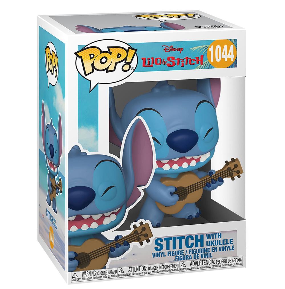 FUNKO - Lilo & Stitch - 1044 - Stitch with Ukelele, Funko EU, B.V., Nieuw, Ophalen of Verzenden, https://funko.com/nl/Contact-Funko-Customer-Care-Form/