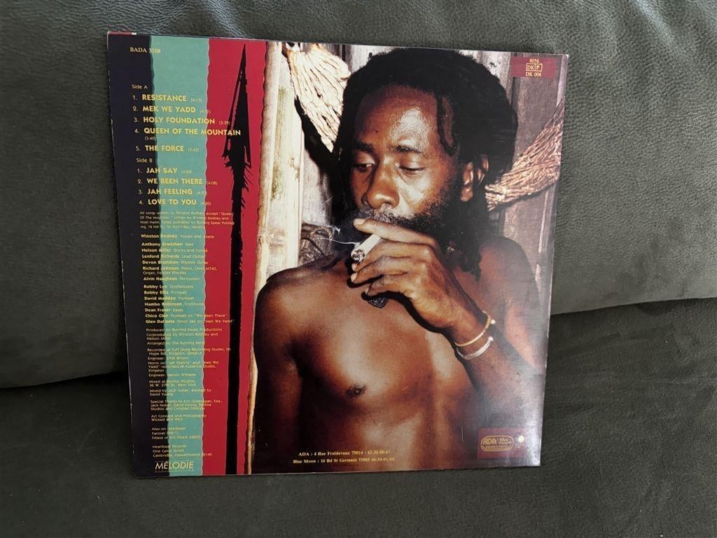 Burning Spear - resistance - P1558 - Vinyl - LP, Ophalen of Verzenden, Zo goed als nieuw, 12 inch
