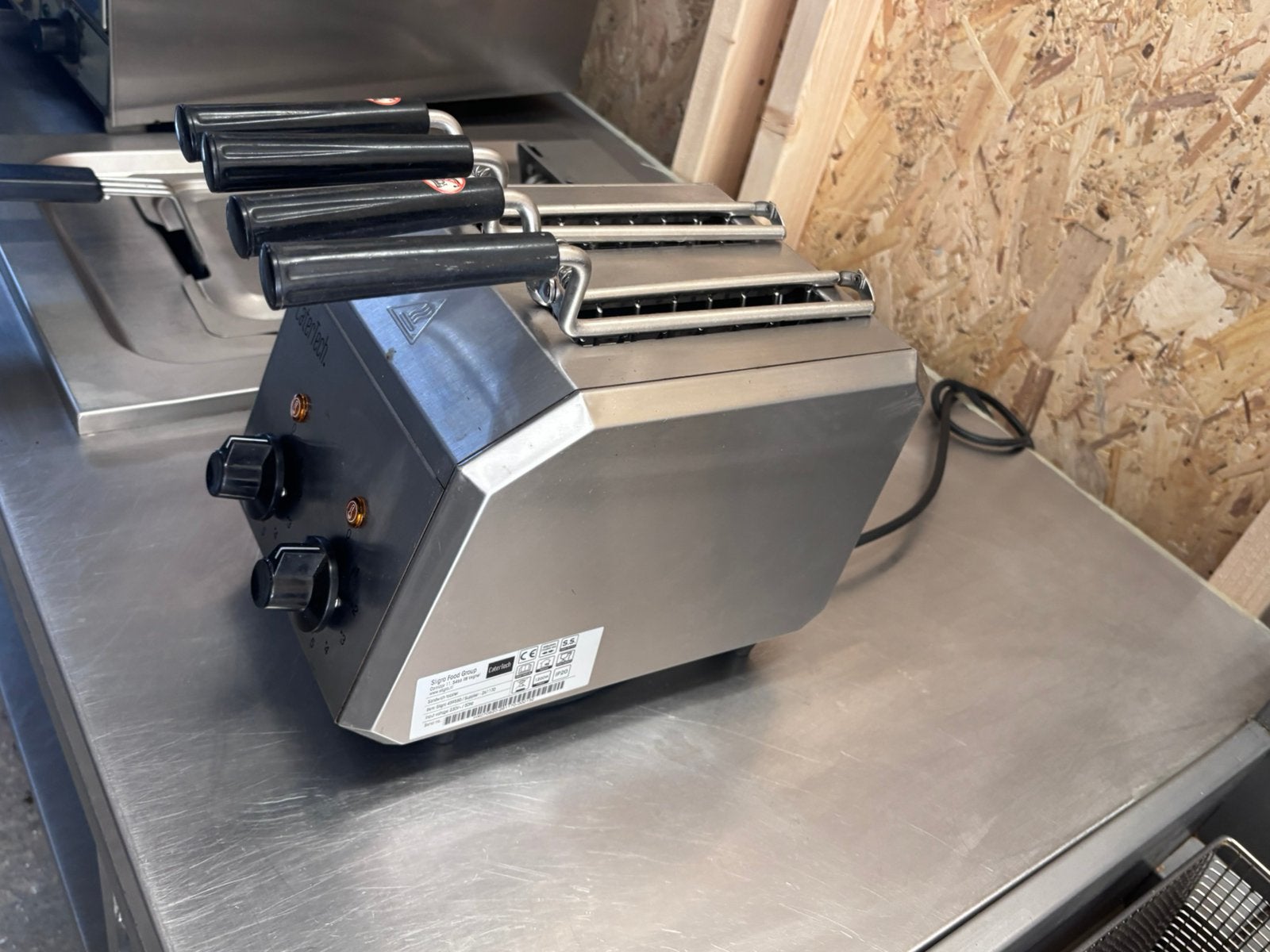 Catertech Tostiapparaat RVS HORECA RESTAURANT, Ophalen