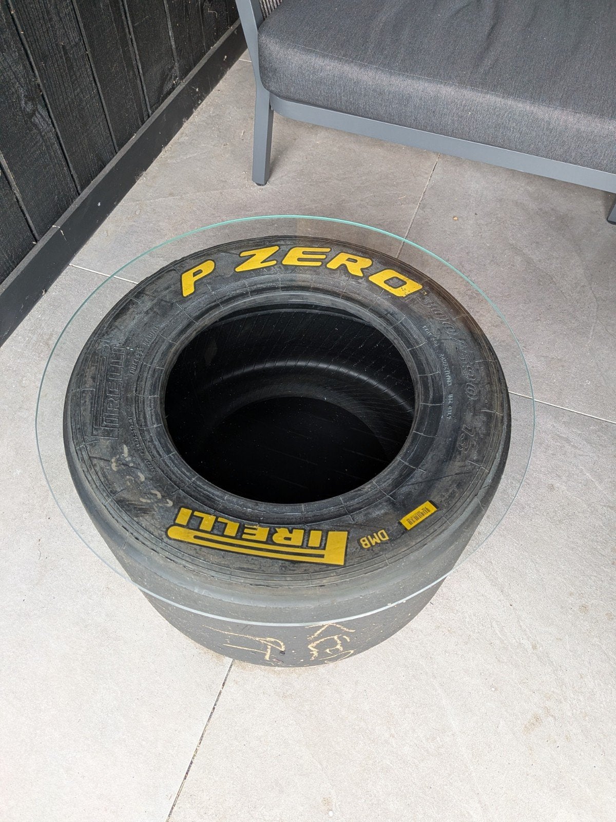 Formule Raceband Salontafel Pirelli, 50 tot 100 cm, Rond, Minder dan 50 cm, 50 tot 100 cm