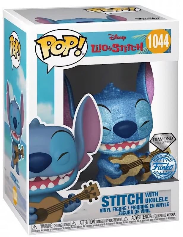 Funko Pop! Lilo & Stitch 1044 Stitch met Ukulele Diamond, Funko@funko.nl, Beeldje of Figuurtje, Funko, Overige figuren