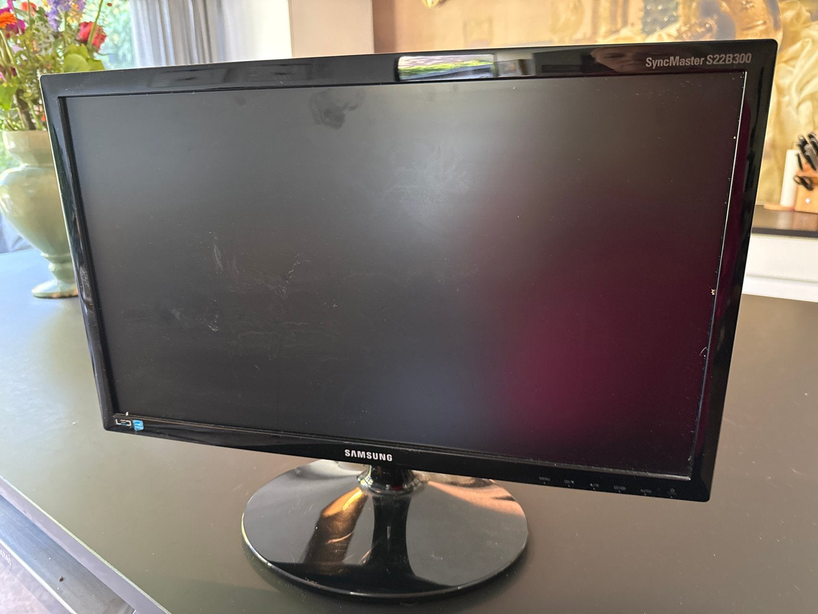Samsung SyncMaster S22B300 21.5 inch monitor, Ophalen, Gebruikt, Kantelbaar, Full HD