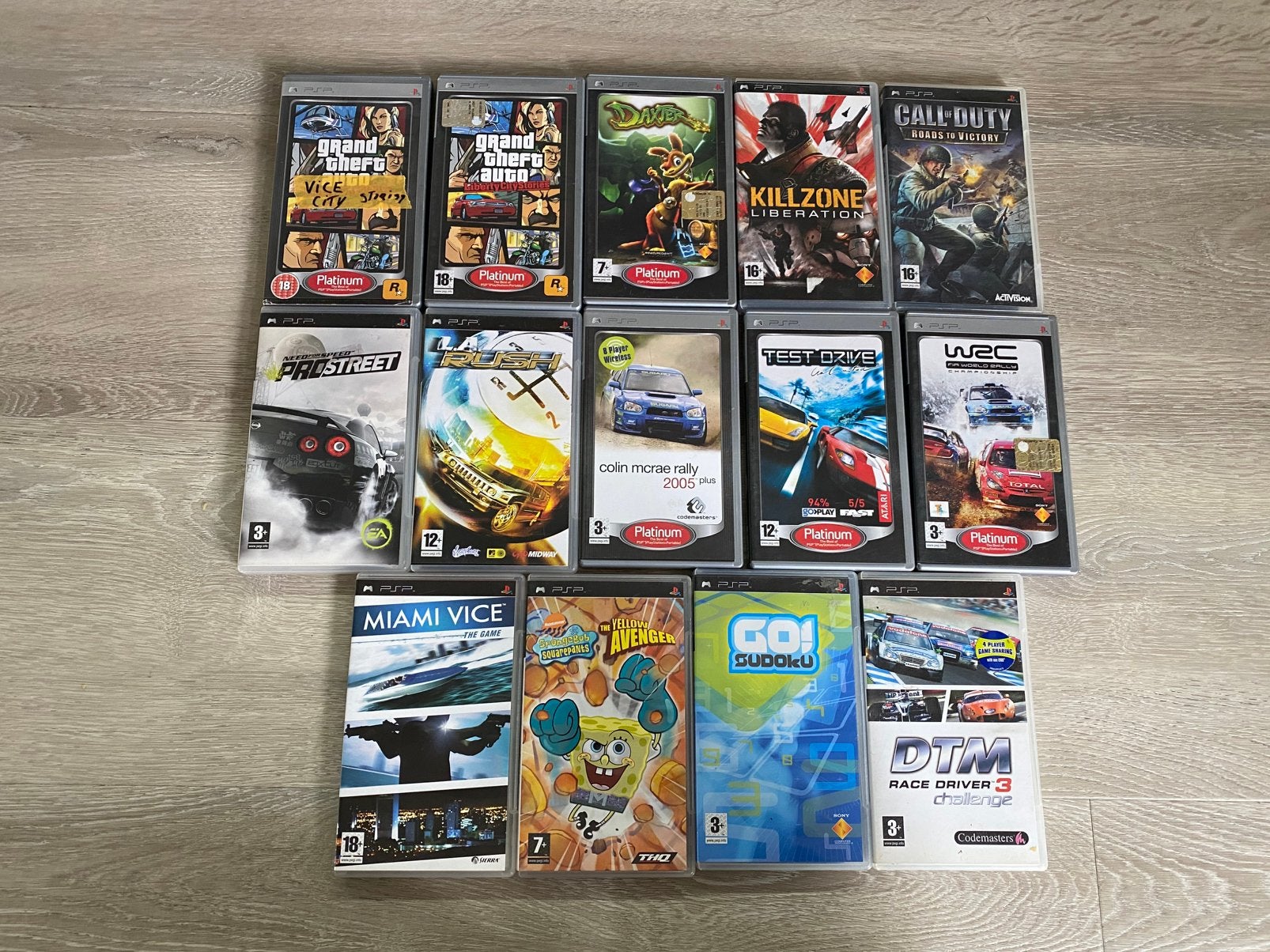 14 x PSP games, Ophalen of Verzenden, Gebruikt