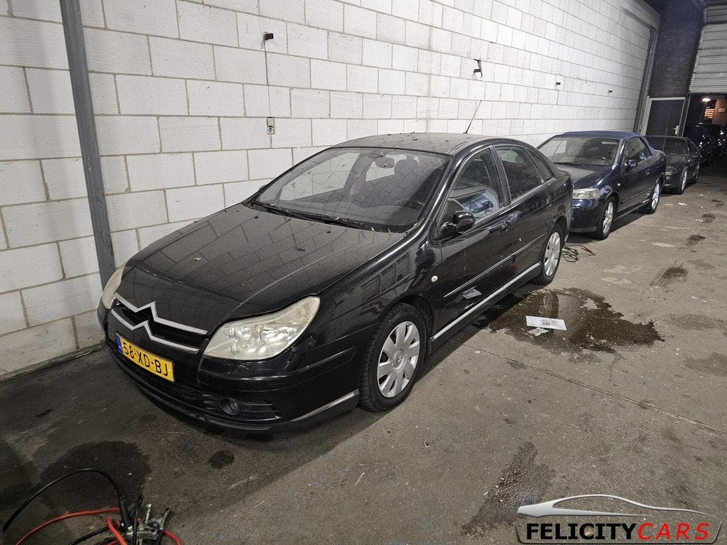 Citroen C5 2.0-16V Caractère, 4 cilinders, Zwart, Origineel Nederlands, Bedrijf