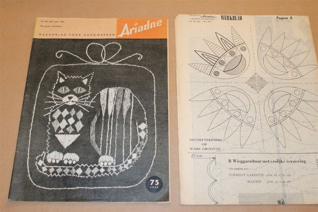 Ariadne - Maandblad voor handwerken - 1962, Boeken, Ophalen of Verzenden, Gelezen, Overige onderwerpen