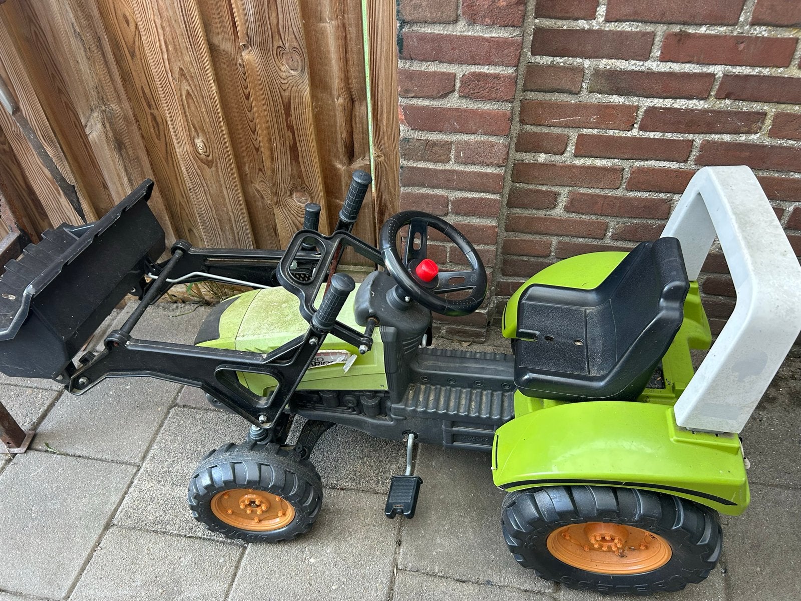 Traptractor met voorlader - Claas, Ophalen of Verzenden, Gebruikt