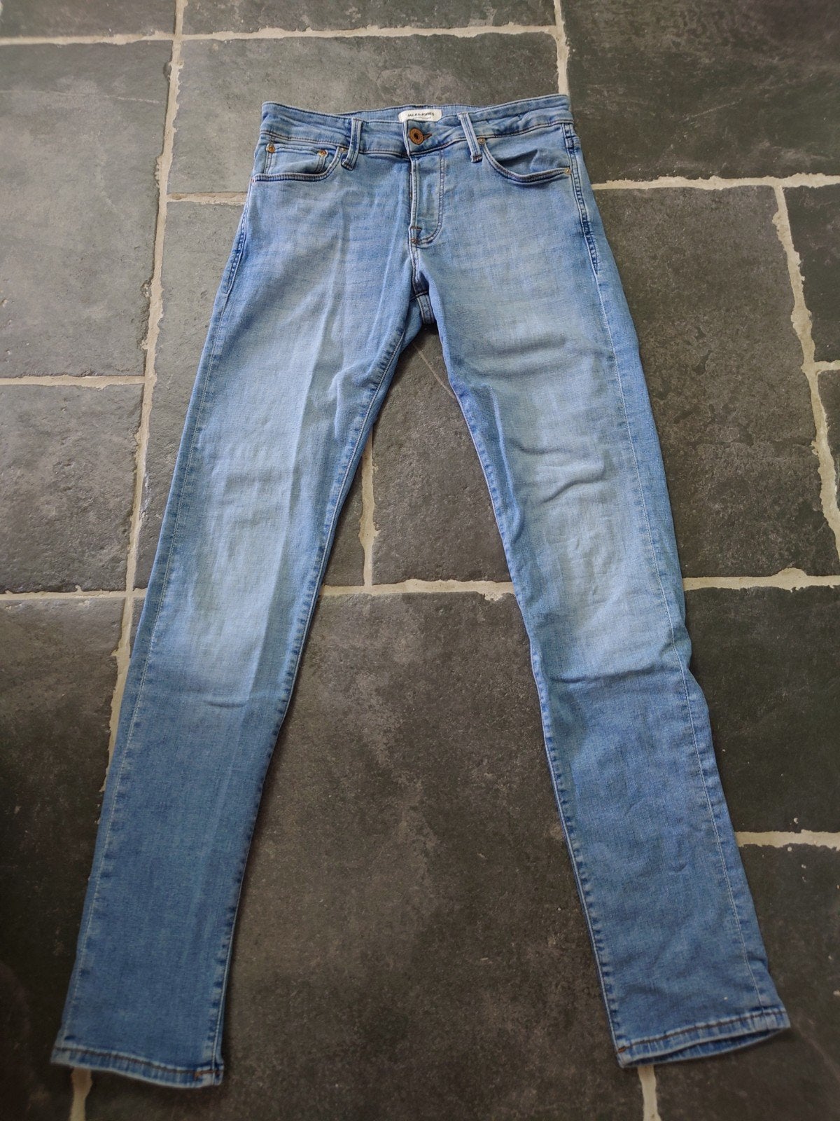 Jack & Jones, GLENN / Slim, W30 L32, blauw, zgan! Rob3032, Blauw, W32 (confectie 46) of kleiner, Ophalen of Verzenden, Zo goed als nieuw