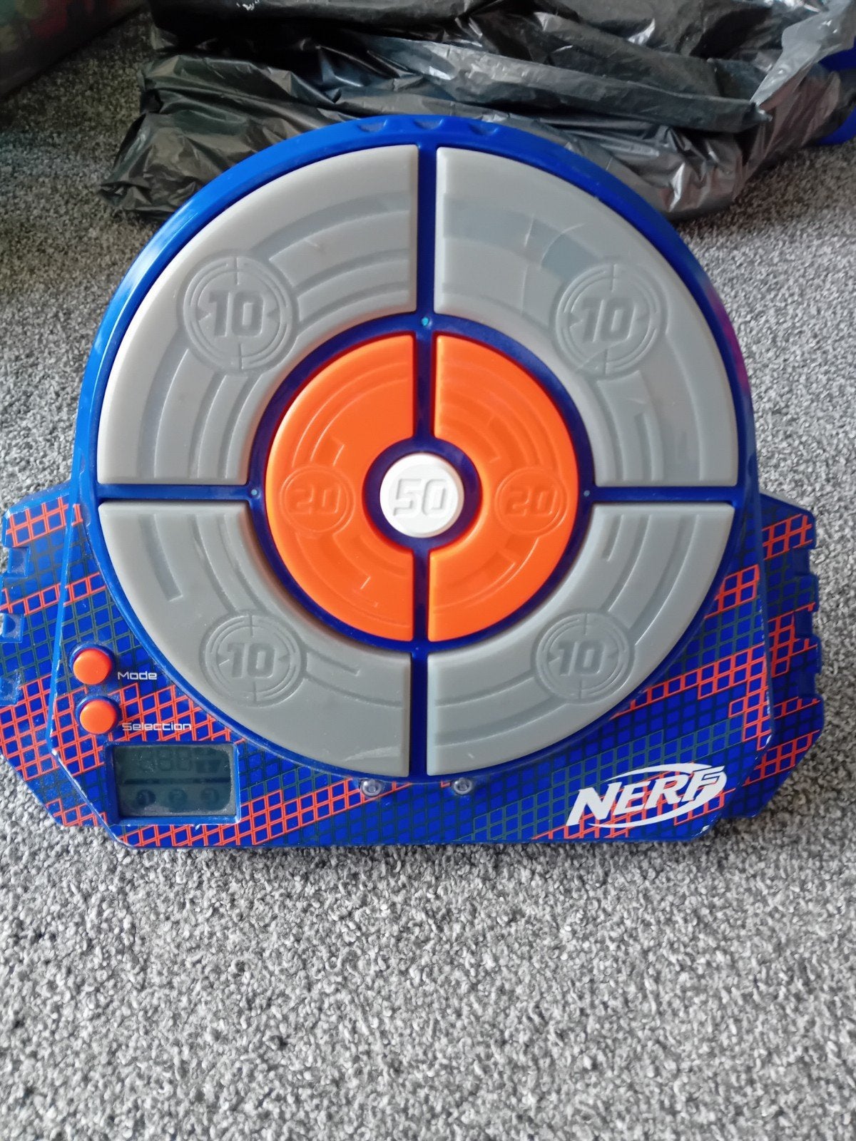 Nerf Digitale Doelschijf met Geluid en Licht, Ophalen of Verzenden, Zo goed als nieuw