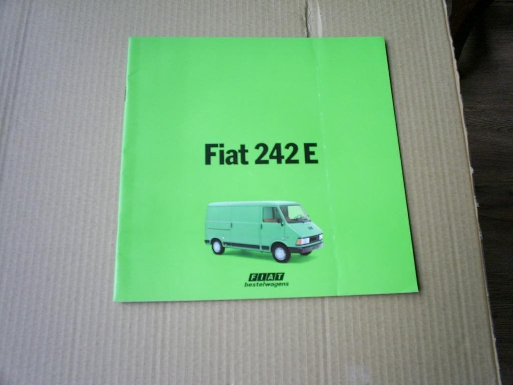 Fiat 242 E [ 10 / 1980 16 pag. ], Boeken, Verzenden, Zo goed als nieuw, Overige merken