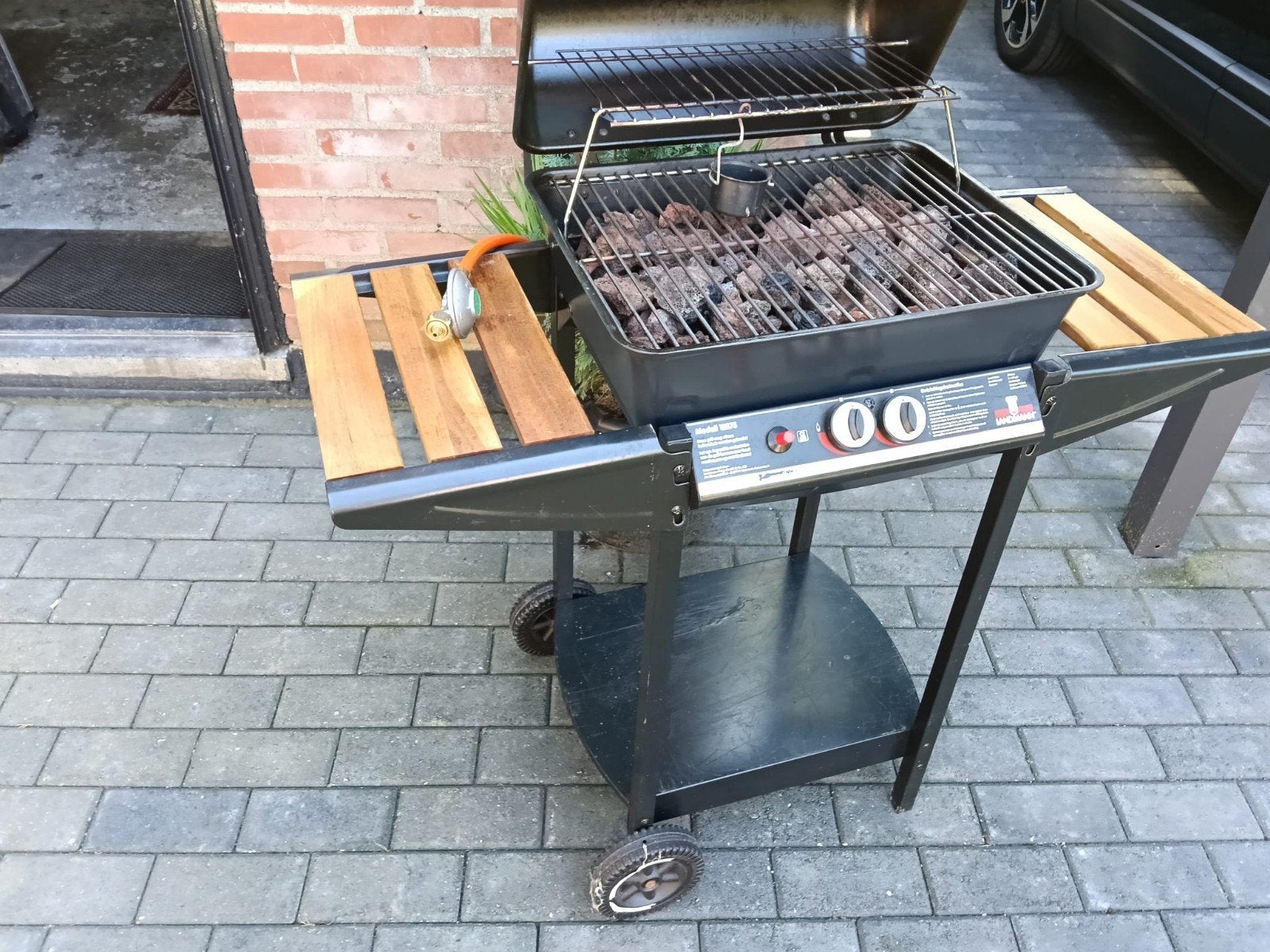Gasbarbecue, Ophalen, Zo goed als nieuw