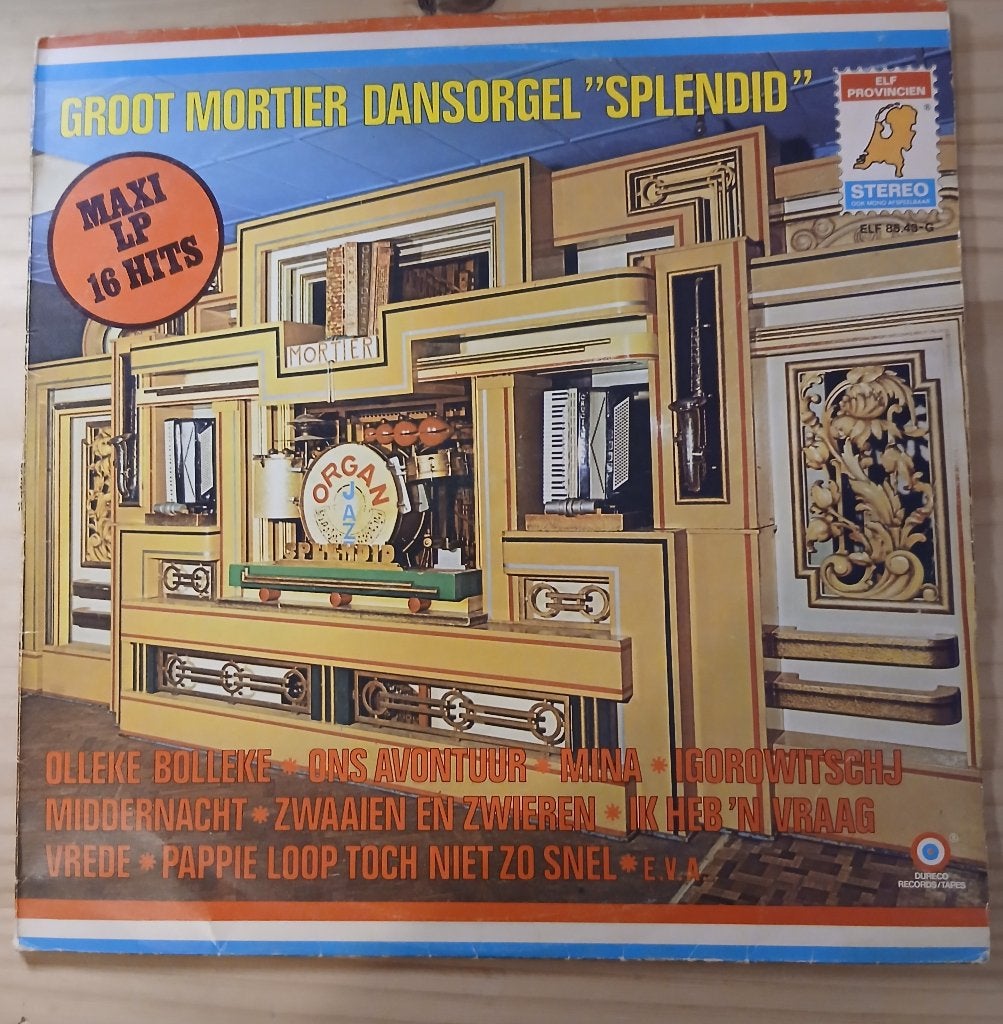 LP's met draaiorgelmuziek, Cd's en Dvd's, Ophalen of Verzenden, Gebruikt, 12 inch