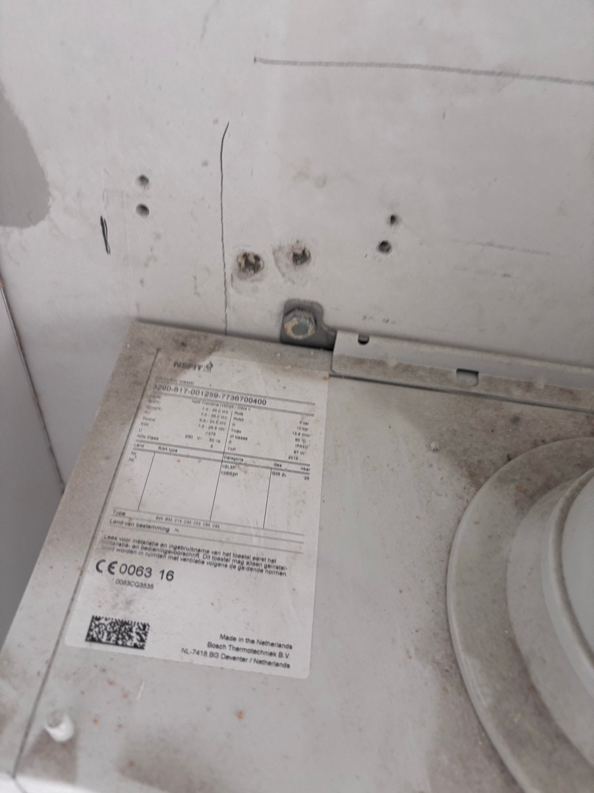 Nefit CV-ketel - Goed onderhouden, Gebruikt, Hoog rendement (Hr), Cv-ketel of Combi-ketel, Ophalen of Verzenden