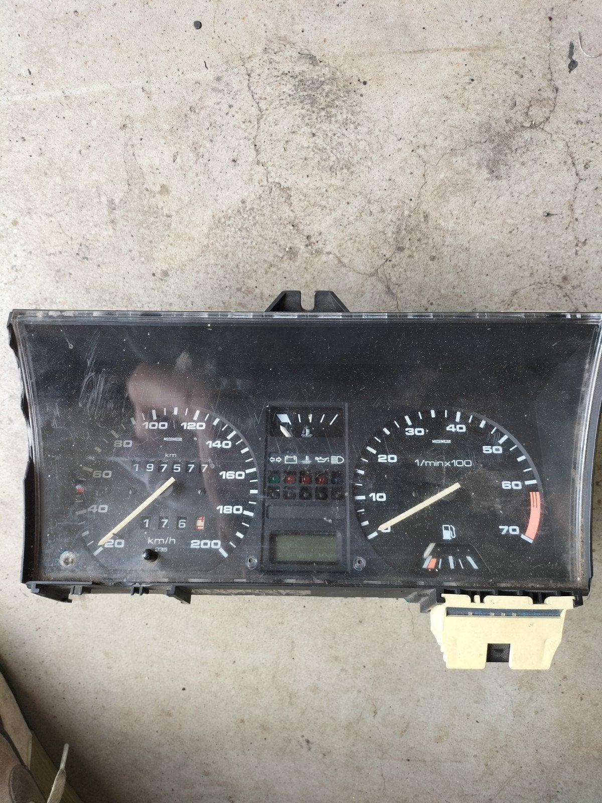 Tellerklok (cluster) golf mk2 1 stekker 1990-1992, Auto-onderdelen, Dashboard en Schakelaars, Ophalen